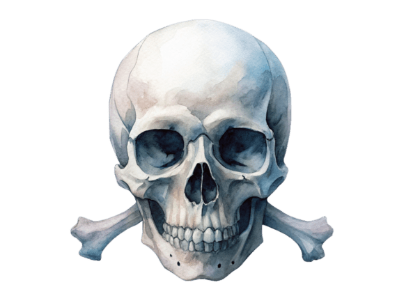 3D Crossed Bones Cartoon Style PNG: High-Quality Graphics for Your Creative Projects