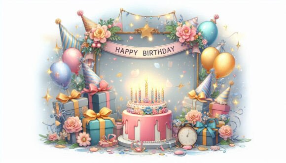 A Bundle of 10 3D-Rendered Birthday Frames: A Versatile Solution for Creative Projects