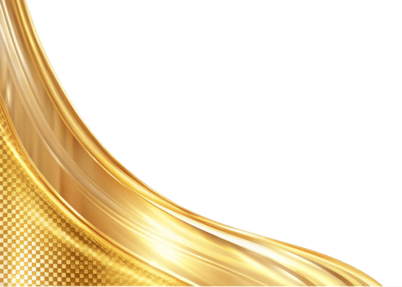 Enhance Your Designs with Watercolor 3D Gold Lines Background PNG