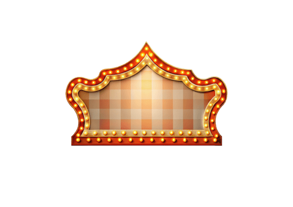 Explore 3D Retro Light Billboard PNGs