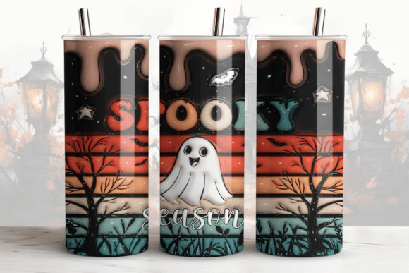 Unleash Creativity with 3D Inflate Spooky Tumblers