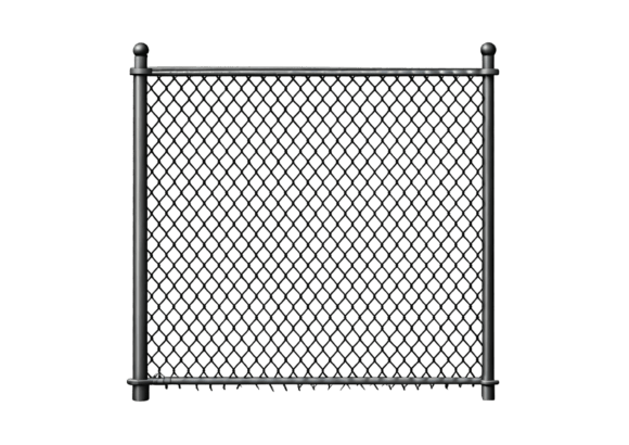 Unlock Your Creativity with 3D Iron Net Fence PNG: High-Quality Transparent Background Graphics